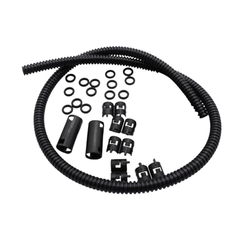 Okiyakusama Set für Scheibenwaschschläuche Reparaturset für Flüssigkeitsleitungen in Fahrzeugen 50cm