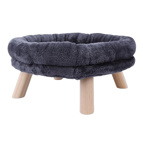 Wenxishangmao Katzen-Sofa Stuhlbett erhöhter nordischer Haustierhocker multifunktional abnehmbares Hundebett für ganzjährigen Gebrauch