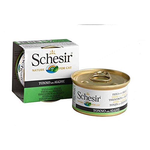 Schesir Katzenfutter Thunfisch mit Algen 85 g