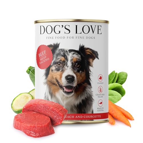 DOG S LOVE Classic Rind 6er-Pack 6 x 400g