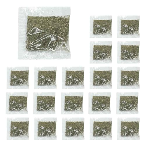 20 Packungen Premium Katzenminze Natürliche Catnip Katzengras Schonend Getrocknete Katzenminze Katzenminze Getrocknet Verwendet Als Snack Für Füllung Katzenspielzeug 40g