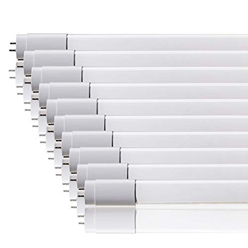 ZONE SET   Röhre 150cm kaltweiß 6500 K 2100 Lumen G13 20W ersetzt 58W inklusive Starter TUBE Leuchtstoffröhre Neonröhre Leuchte Röhrenlampe 10 er Pack