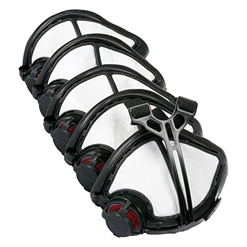 Trend Stealth Lite Pro FFP3 NR D Atemschutzmaske für den ganztägigen Schutz enthält 1 x wiederverwendbaren Rahmen und Kopfband und 5 x Filter STE LP ML 5