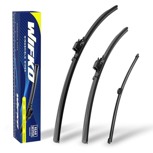 Wifko Scheibenwischer Vorne Hinten Kompatibel für Mercedes-Benz GLA Klasse H247 GLA 180 200 220 250 2020-2025 Frontscheibenwischer und heckscheibenwischer Set für Frontscheibe und Heckwischer