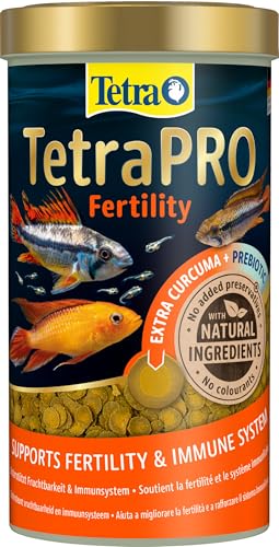 Tetra Pro Fertility Multi-Crisps - Premium Fischfutter mit Kurkuma zur Unterstützung des Zuchterfolgs 500 ml Dose