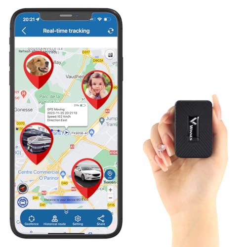 Winnes 1500 mAh Kostenloser Anti Diebstahl Alarm Klein für Koffer
