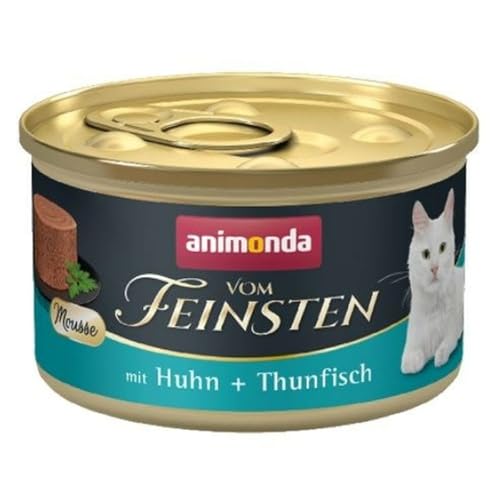 Animonda Vom Feinsten Mousse Huhn Thunfisch Fisch 85 g - Marke Animonda - EAN 4017721830331