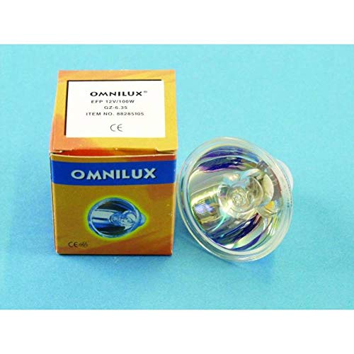 Omnilux EFP Halogen Lichteffekt Leuchtmittel 12V GZ6.35 100W Weiß