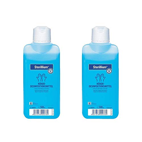2 Stück Sterillium Hände Desinfektionsmittel Geruchsstoff 500 ml Desinfektion