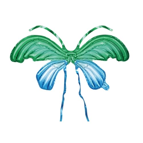 nuanzhiyuan Fairy Butterfly Wing Fancy Balloon Costume for Dog Cat Cosplay Photo Props Halloween Cosplay Inflatable Balloon