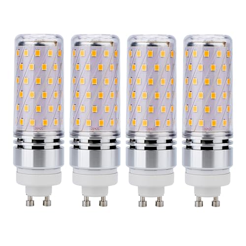 yongjia GU10-LED-Lampe T-Typ-Röhre 10 W 1100 Lumen Nicht dimmbar 4 Stück Color 4000K