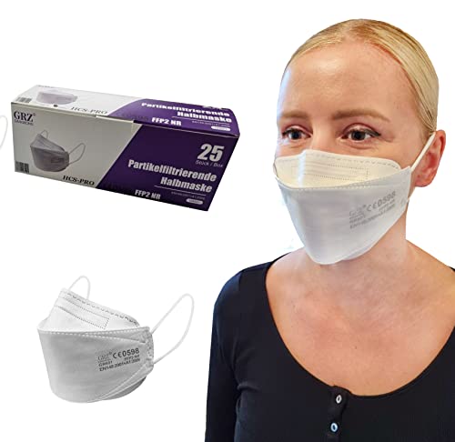 HCS Pro Weiß 25 Masken einzeln verpackt