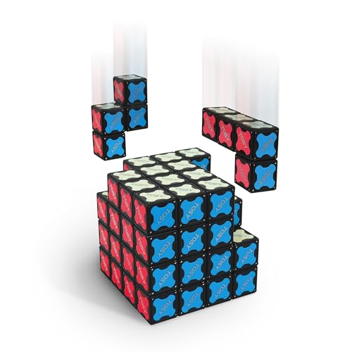 TOSY Magnet Cube 4x4 70 Bausteine 560 Magnete multifunktional kreative Bausteine verwandelbarer Fidget-Spinner Puzzle- Infinity-Würfel Kinder leuchtendes STEM-Spielzeug