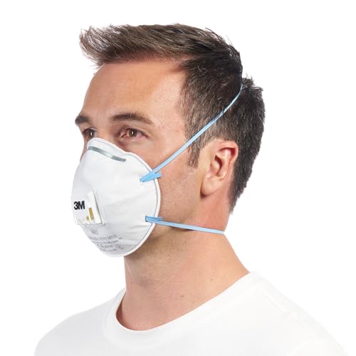 3M Maske für Hand- und Maschinenschleifen 8822 FFP2 mit Ventil 10 pro Packung