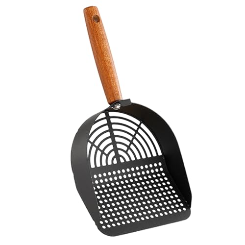 Streuschaufel-Werkzeug Edelstahl-Sieb Robuster Heber Tragbares Reinigungsgerät Für Die Pflege Der Kätzchenbox Zu Hause Zubehör Für Den Täglichen Gebrauch Grundlegende Unterstützung Einrichtung