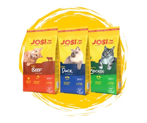 JosiCat Mixpaket 3x1 9kg Trockenfutter Sparpaket Josera Katzenfutter