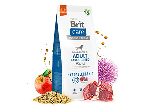 BRIT Care Hypoallergenic Adult Large Breed Lamb - Dry Dog Food - 3 kg