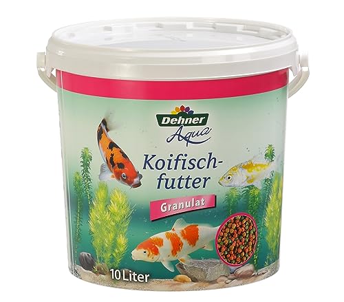 Dehner Aqua Fischfutter Koifischfutter Granulat 10 l