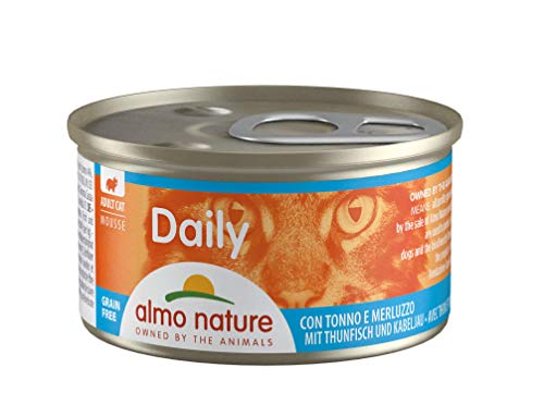 Almo Nature Daily Katzenfutter Mousse mit Thunfisch