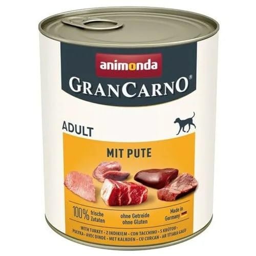 Animonda Nassfutter GranCarno Adult with Turkey Truthahn 800 g