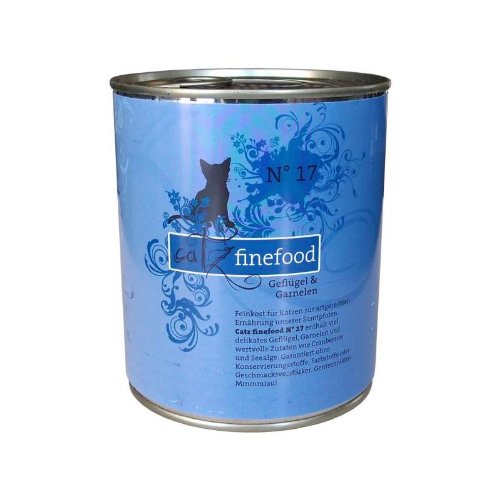 Catz finefood No. 17 Geflügel Garnelen 6 x 800 g
