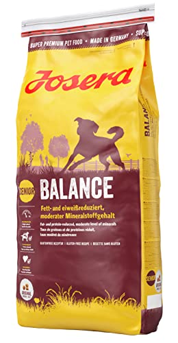 JOSERA Balance 1x 15kg fett  eiweißreduziertes Senioren glutenfrei Super ältere 1er Pack