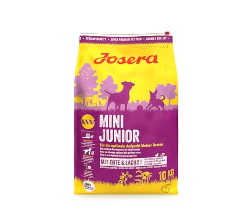 JOSERA MiniJunior 1x 10 Welpenfutter für für eine optimale Entwicklung Super Premium für wachsende 1er Pack