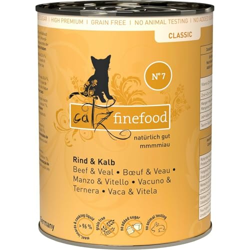 Catz finefood No. 7 Kalb 6 x 400 g