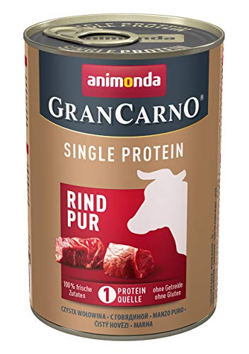  Gran Carno adult Single Protein ausgewachsene Rind pur 6x 400g 6er Pack 6x 0.4 kilograms