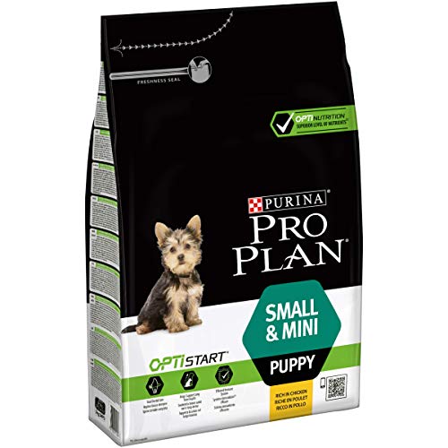 Purina Pro Plan Small Puppy Start Futtermittel für kleine Hunde Mini Welpen Junior Baby mit Huhn 4 x 3 kg