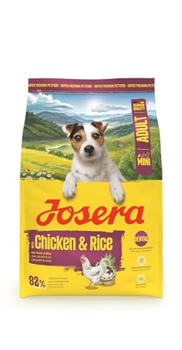  Mini Huhn Reis 1x 3kg für Kleiner Rassen Biotin für Haut Fell kleine Kroketten extraverträglich gluternfrei