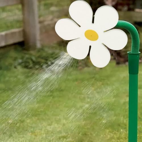 Generisch Rasensprinkler Tanzende Blume Sprinkler Blume farblich Sortiert Bewässerung Sprenger beweglich Spritzblume der ideale Spaß für den Garten Wasserspiele zur Gartenbewässerung Rot
