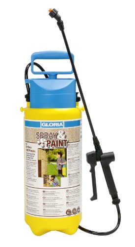 GLORIA Drucksprüher Spray Paint 5 L Farbsprüher Ölsprüher auch für Lasuren Lacke