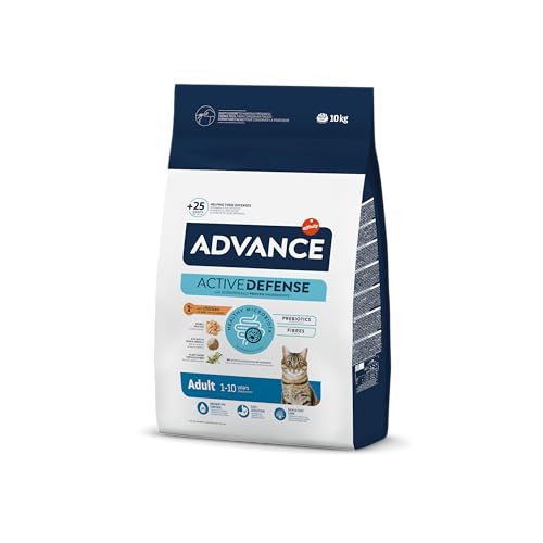 Advance Adult Futter für ausgewachsene Katzen mit Huhn 10 kg