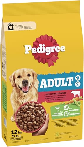 PEDIGREE Trocken für mittelgroße und große Hunde Rind Gemüse 12kg