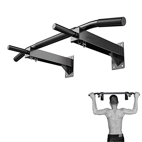 An der Wand montierte Klimmzugstange für Klimmzüge robuste Power-Tower-Set-Dip-Station für das Training zu Hause im Fitnessstudio 4 Griffpositionen