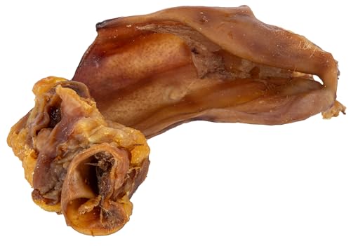 Kerbl Pet Schweineohren Hundesnack Naturkauartikel 400g Mix aus diversen Teilen vom Ohr langanhaltend