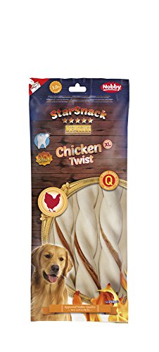 Nobby STARSNACK Barbecue Chicken Twist XL 240 g 3 St 25 cm