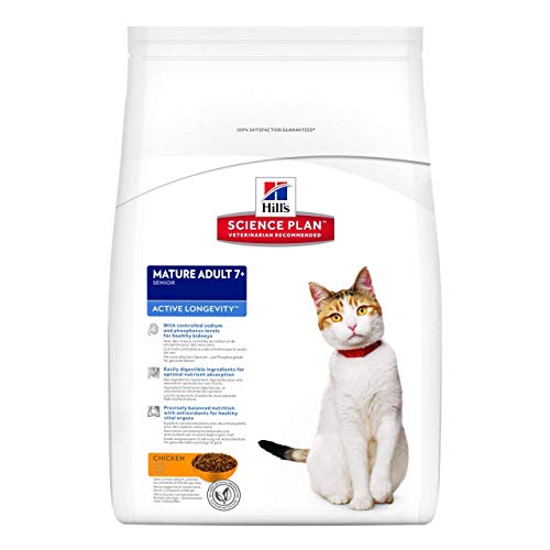 Hills Science Plan 6292 Hills Feline Mature Adult Senior Huhn 10kg