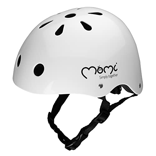 MOMI Unisex Jugend Mimi Helmet Weiß 47-58 EU