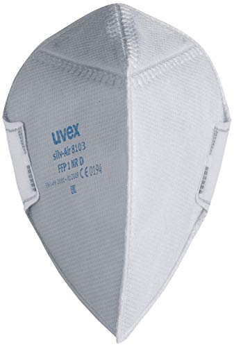 Uvex 20 Stück silv-Air 8103 - FFP1 Staubmaske ohne Ventil