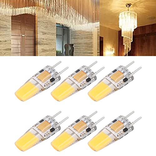 Tefolaühlampen COBühlampe energiesparende Silikon Deckenlampe 6 teilige.35ühlampe 5 W AC DC 12 V Halogenühlampen für Wohnzimmer