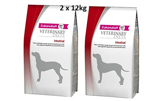Eukanuba Intestinal Veterinary Diet Dog 2 x 12 kg 24kg