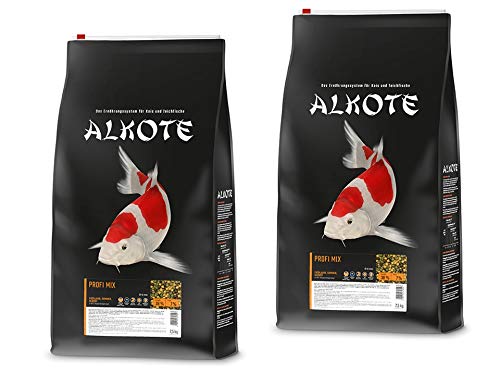 AL-KO-TE Profi Mix 6 mm 2X 9kg Koifutter Vorteilspackung