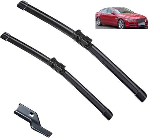 Huiloogye für Jaguar XE 2015 2023 Front   Originalgröße   Leise Kratzfrei   Einfache Montage   2er