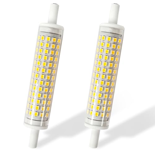 Feileman R7s LED 118mm Lampe Birne 14W Warmweiß 3000K Leuchtmittel LED Stablampe J118 Doppelsokel Linear Tube Lich Ersatz Für 140W Halogenstab Nicht Dimmbar 2 Stück 220-230V