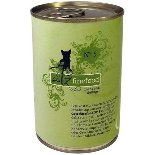 Catz finefood No. 5 Lachs Geflügel 6 x 400 g