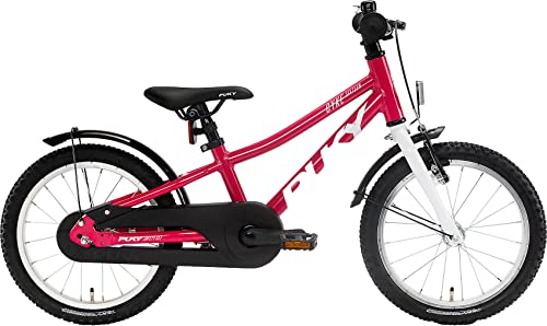  Cyke 16  1 Fahrrad Berry rot weiß