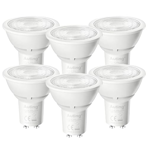Auting LED Lampen 6 Stück 2W ersetzt 40W Lampe 360LM Reflektor LED Spots mit 3000K Warmweiß Licht 38 Abstrahlwinkel Nicht Dimmbar Energieeffizienzklasse A