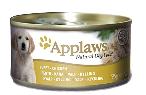  Hunde Nassfutter für Welpen mit Hühnchen 12x 95 g